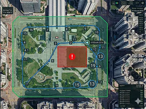 夜間防護無人機方案